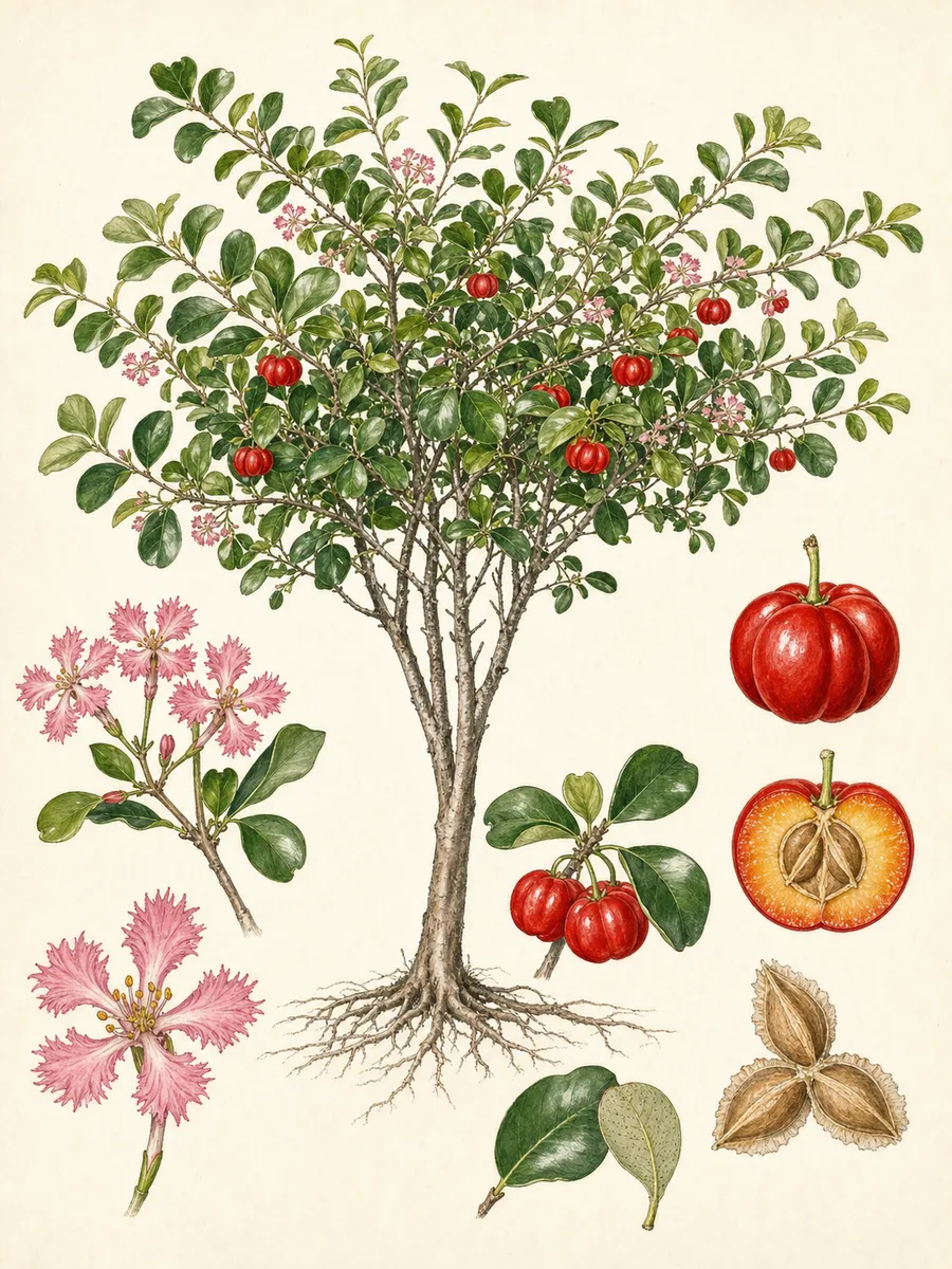 Acerola (wiśnia z Barbadosu)