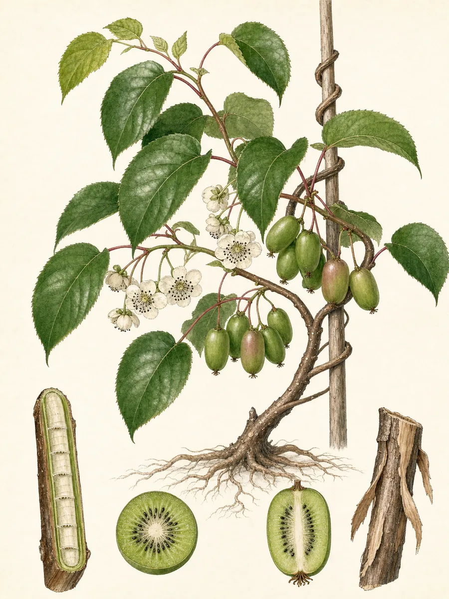 Aktinidia ostrolistna