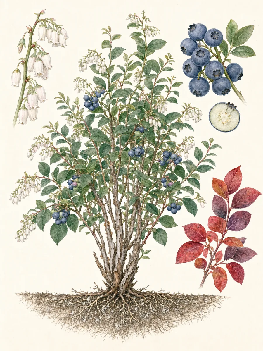 Borówka wysoka (amerykańska)