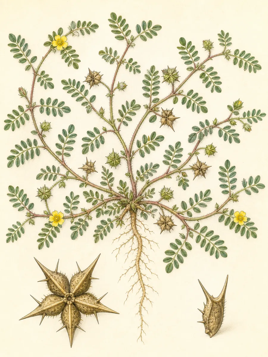 Buzdyganek naziemny (tribulus)