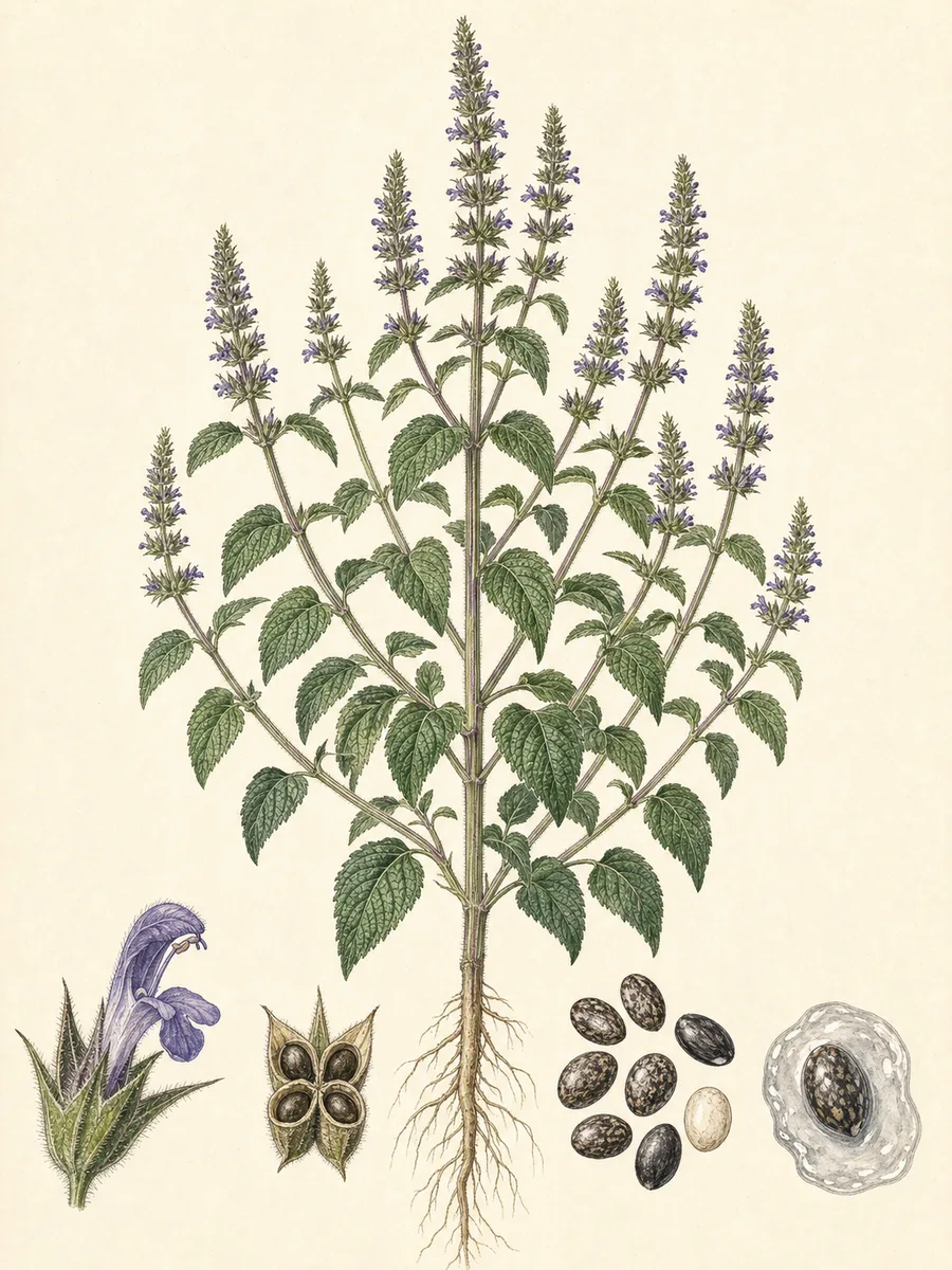 Chia (szałwia hiszpańska)