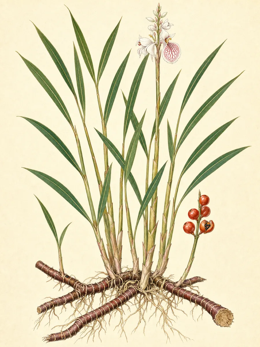 Galangal (alpinia lekarska)