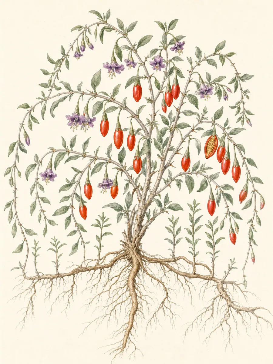 Goji (kolcowój pospolity)