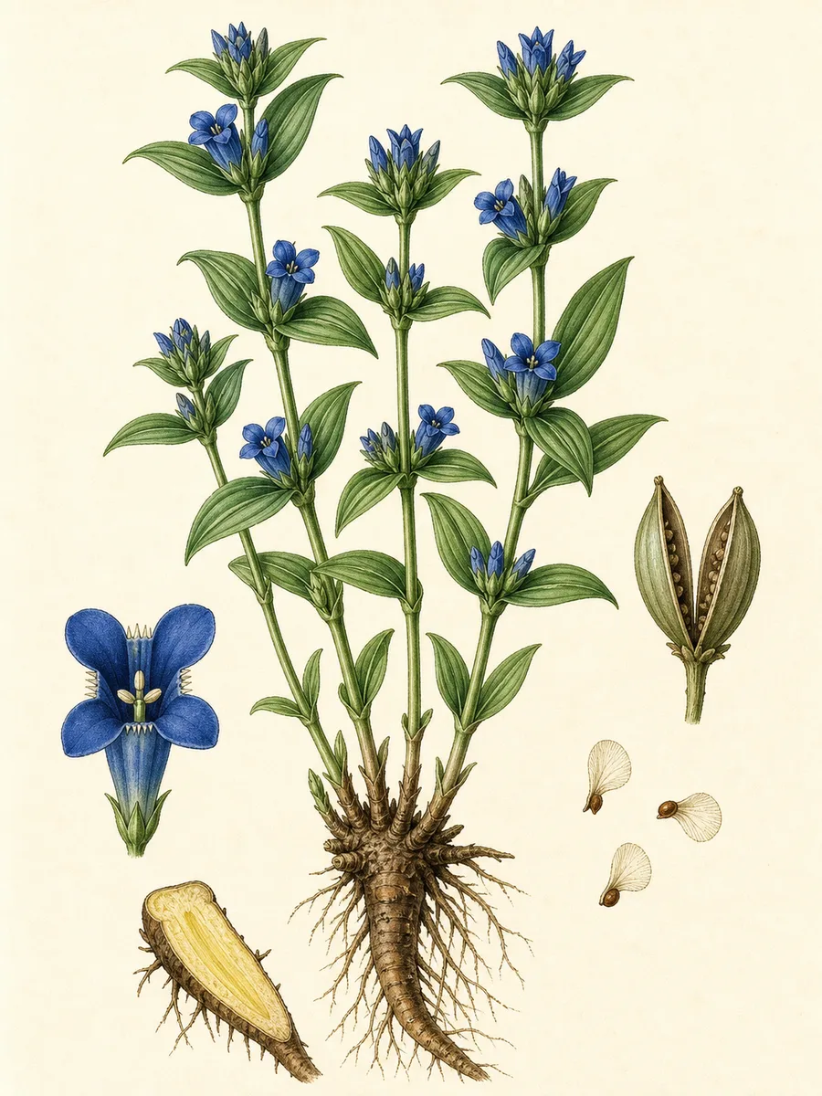Goryczka krzyżowa