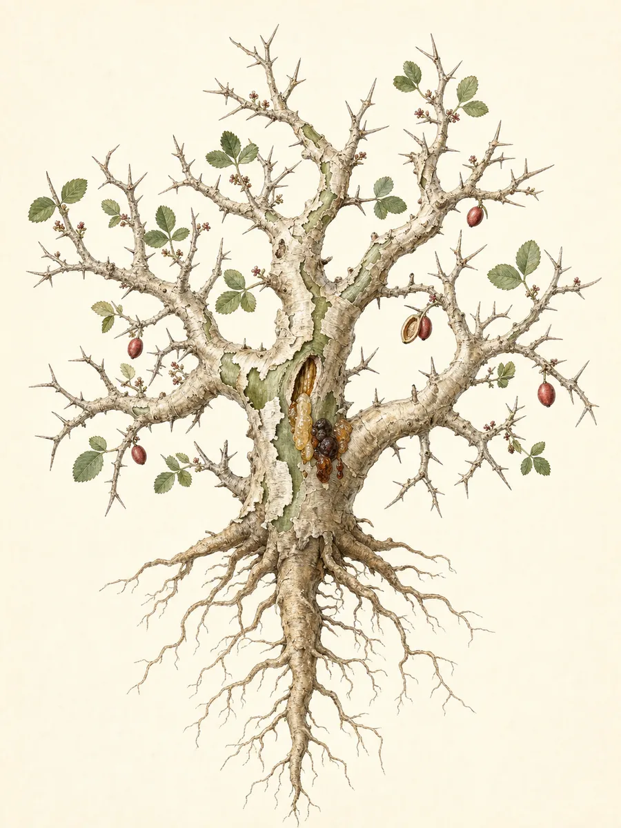 Guggul (balsamowiec Mukula)