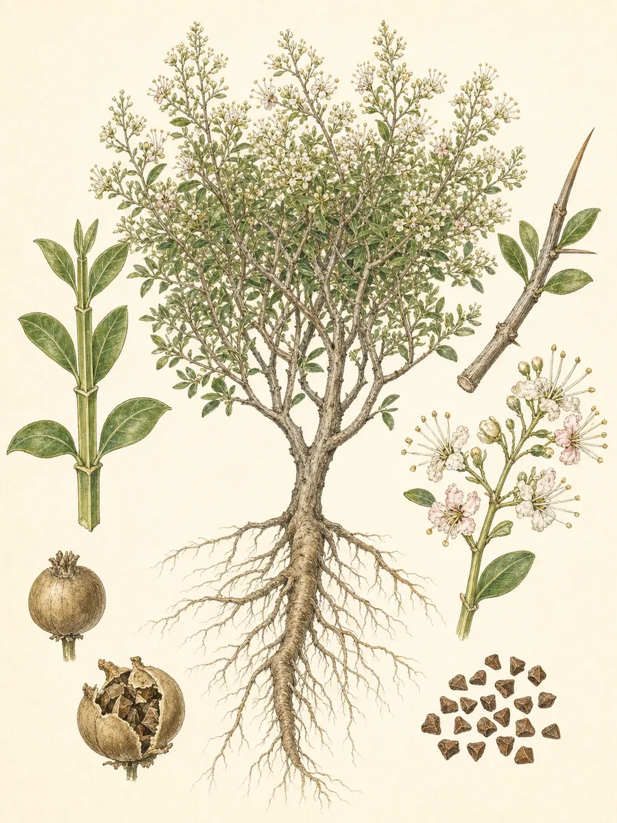 Henna (lawsonia bezbronna)