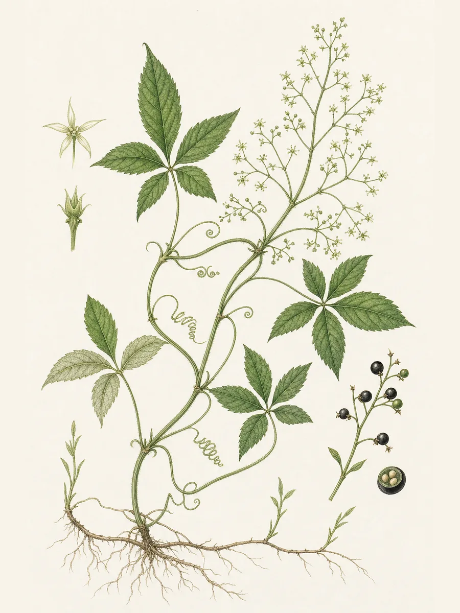 Jiaogulan (gynostemma)