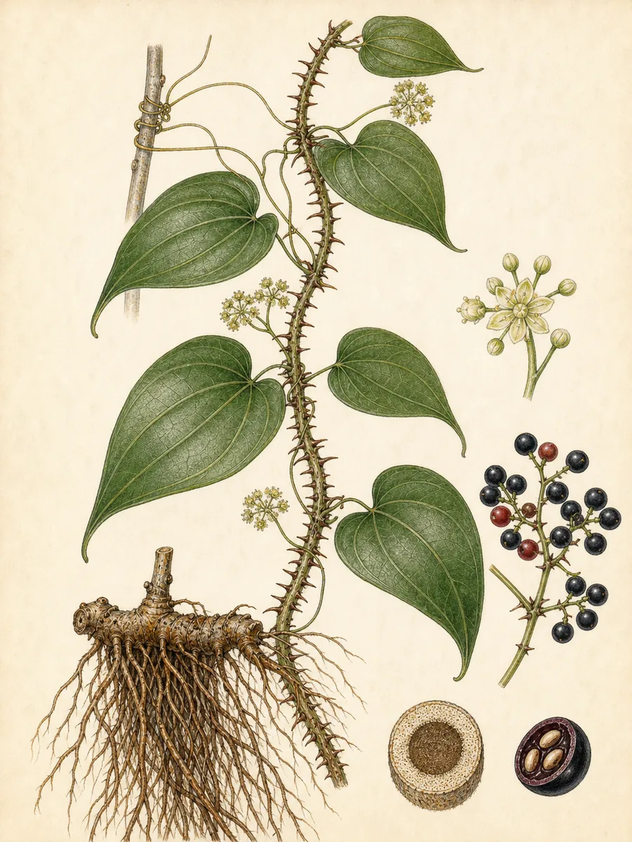 Kolcorośl (sarsaparilla)
