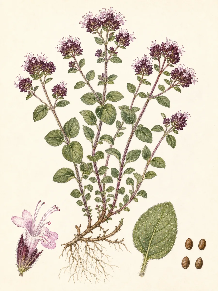 Lebiodka pospolita (oregano)