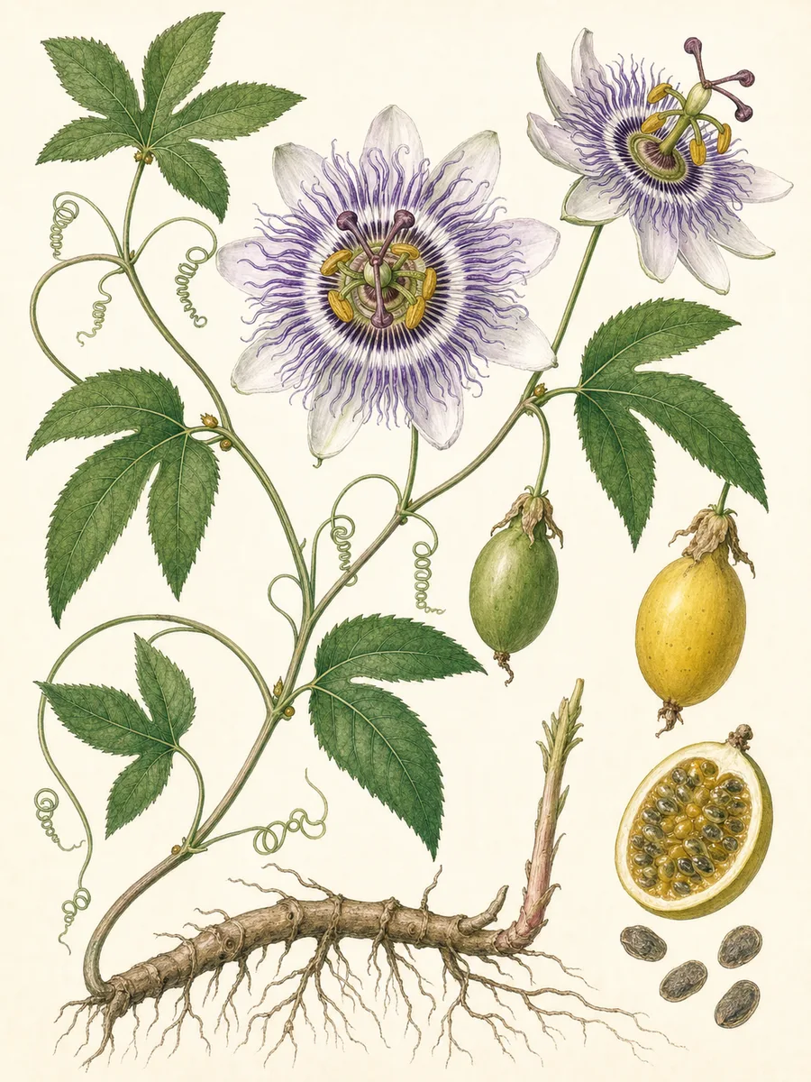 Passiflora (męczennica cielista)