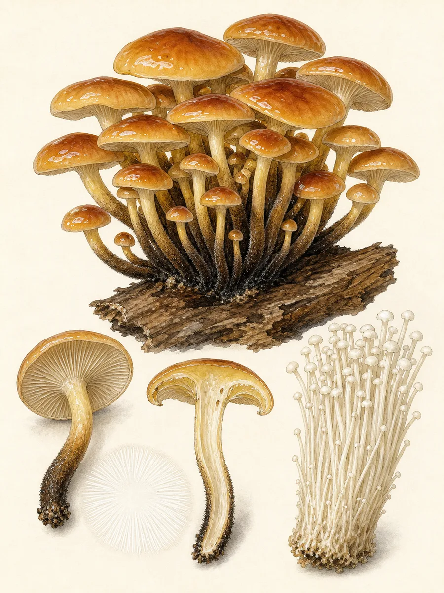 Płomiennica zimowa (enoki)