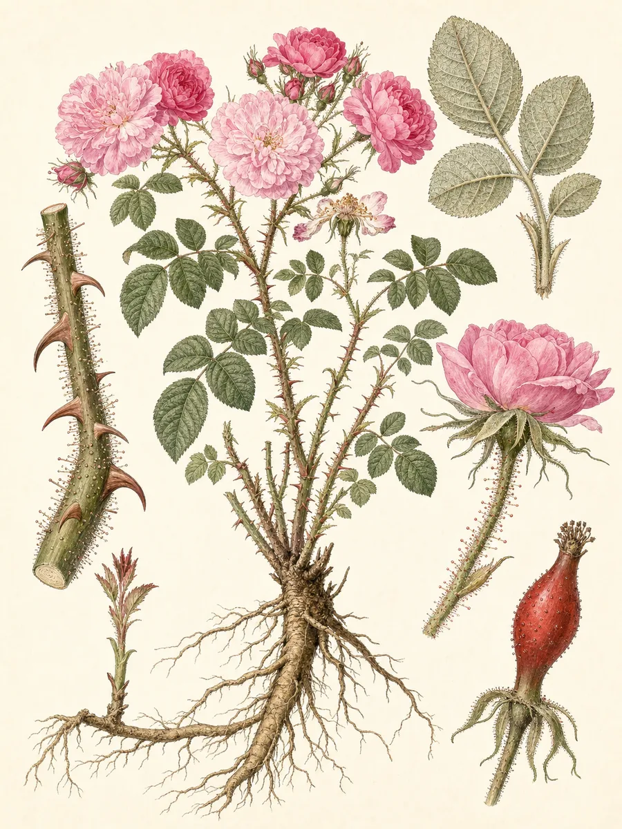 Róża damasceńska