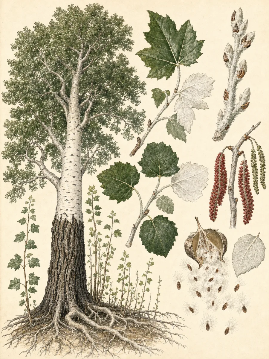 Topola biała
