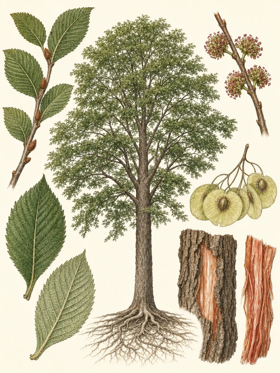 Wiąz czerwony (slippery elm)