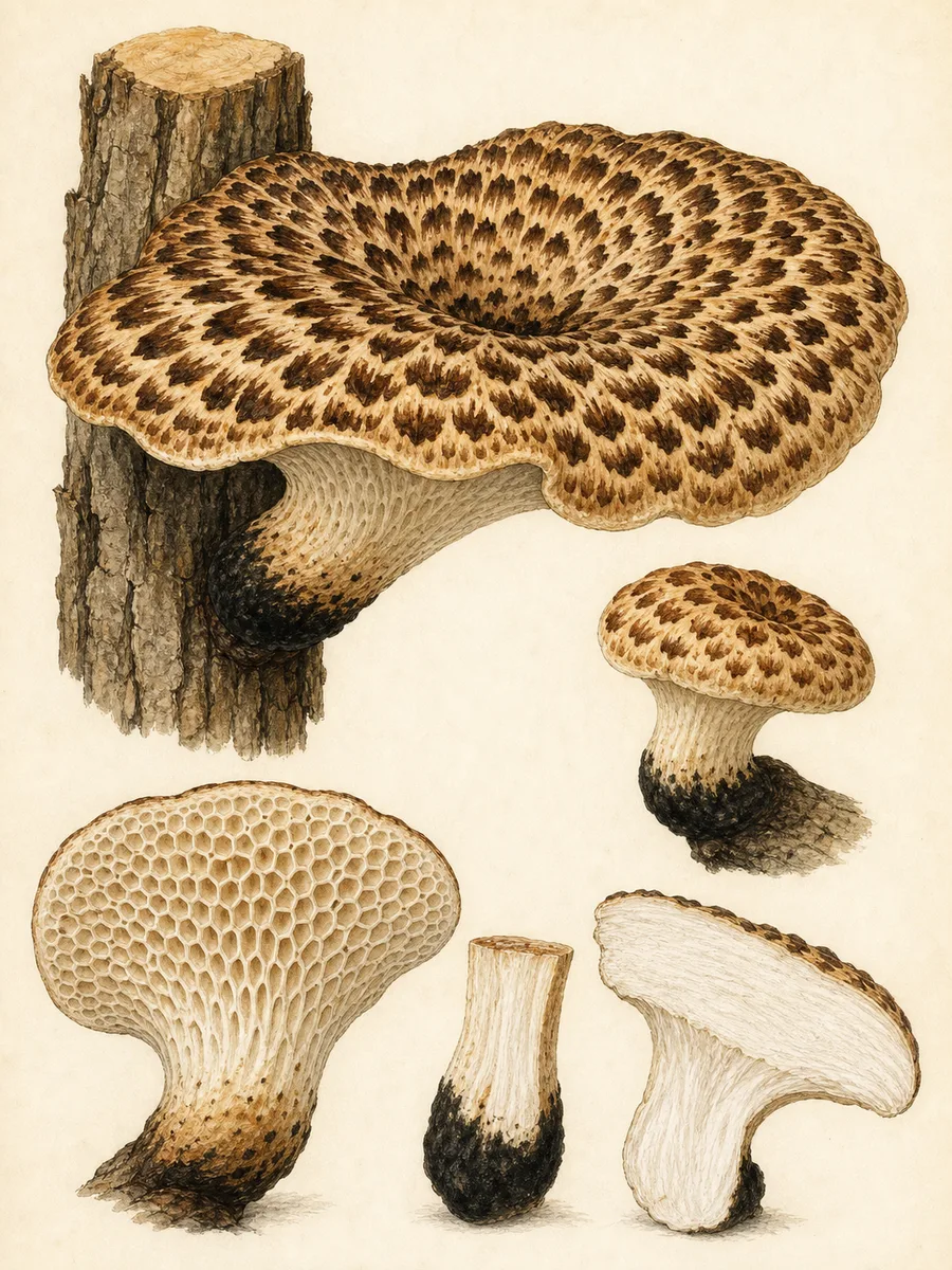 Żagiew łuskowata
