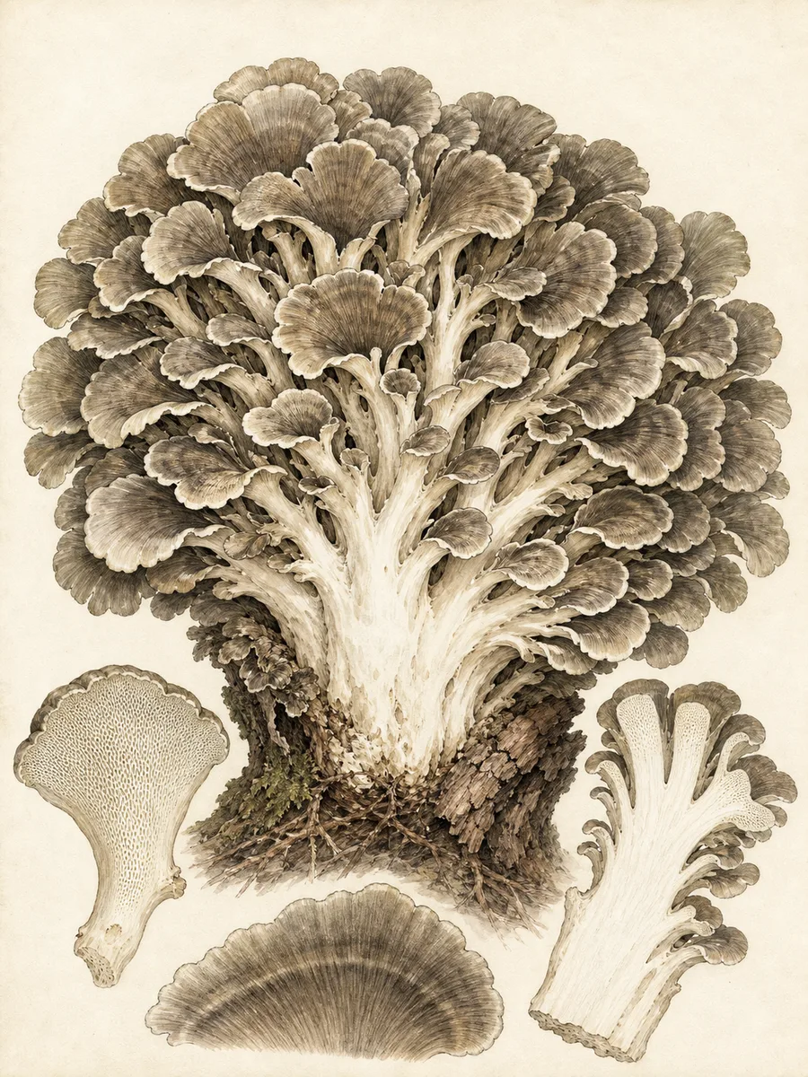 Żagwica listkowata (maitake)