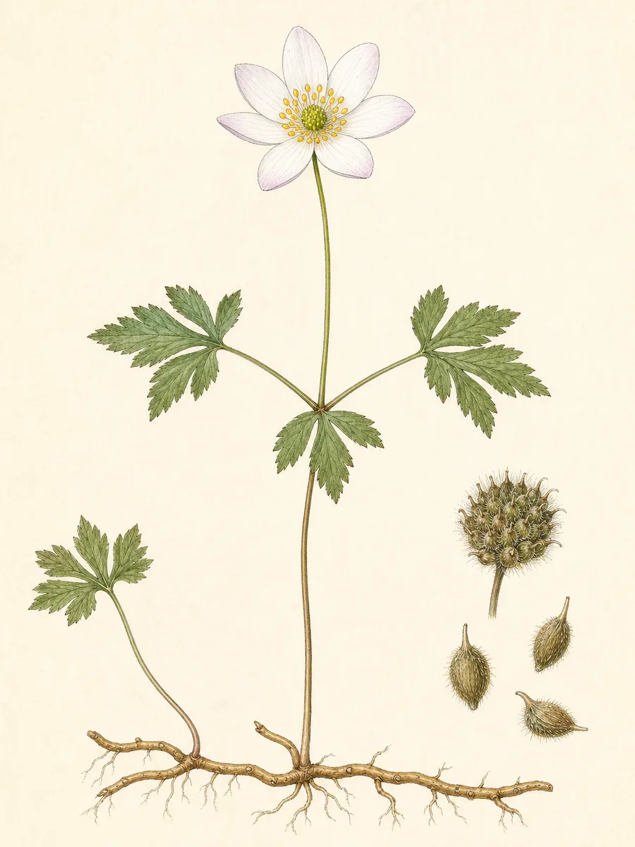 Zawilec gajowy