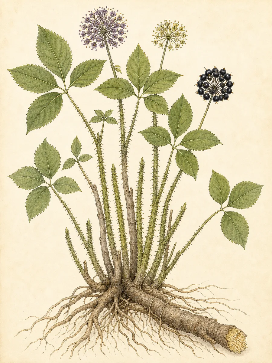 Żeń-szeń syberyjski (eleuterokok)