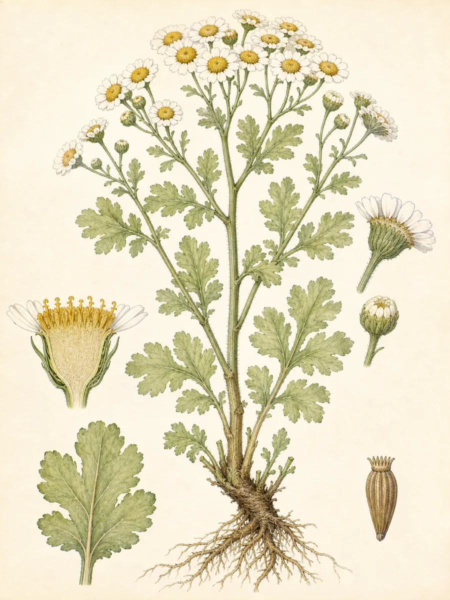 Złocień maruna (feverfew)