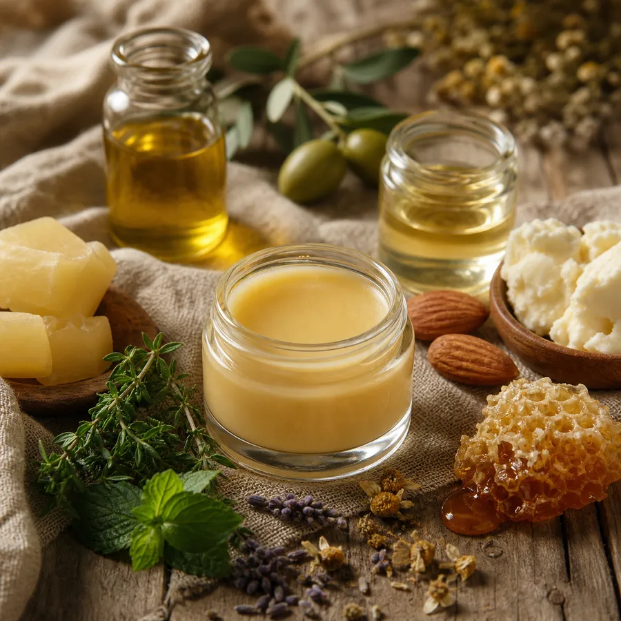 Balsam do ust z woskiem pszczelim i miodem