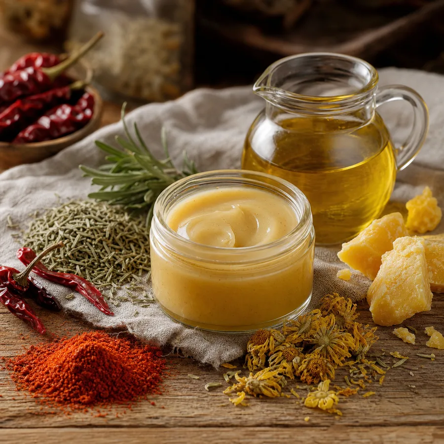 Balsam rozgrzewający z kapsaicyną na bóle pleców